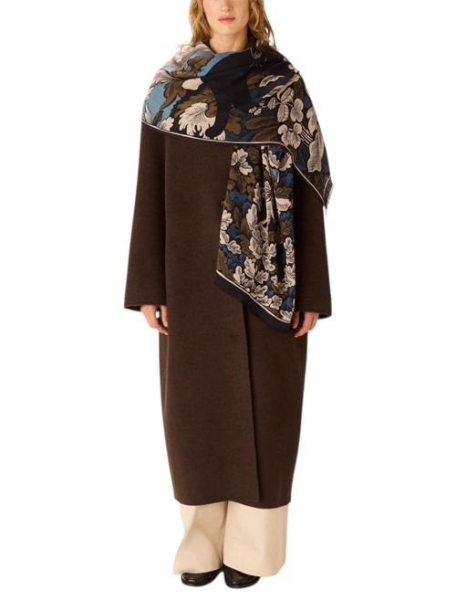 sciarpa donna 55 x 190 panthere blu Inoui Editions | SCARF 55 PANTHEREJEAN